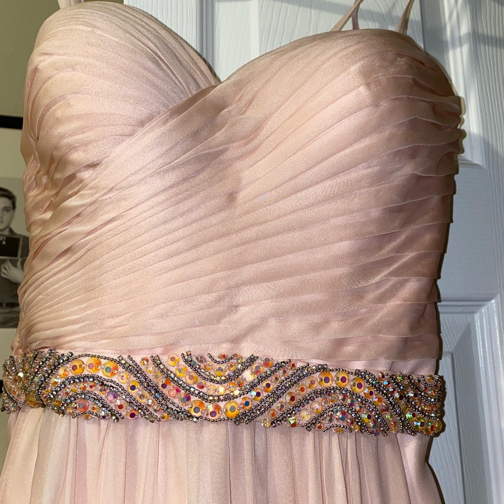 Blush Pink Prom Dress